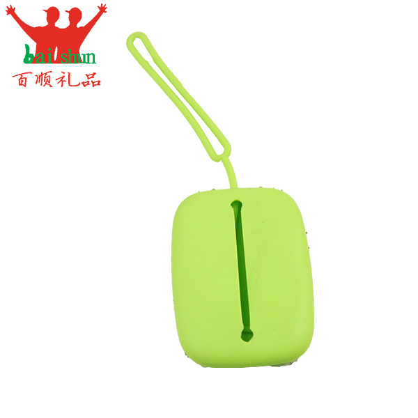 彩色硅胶钥匙包
